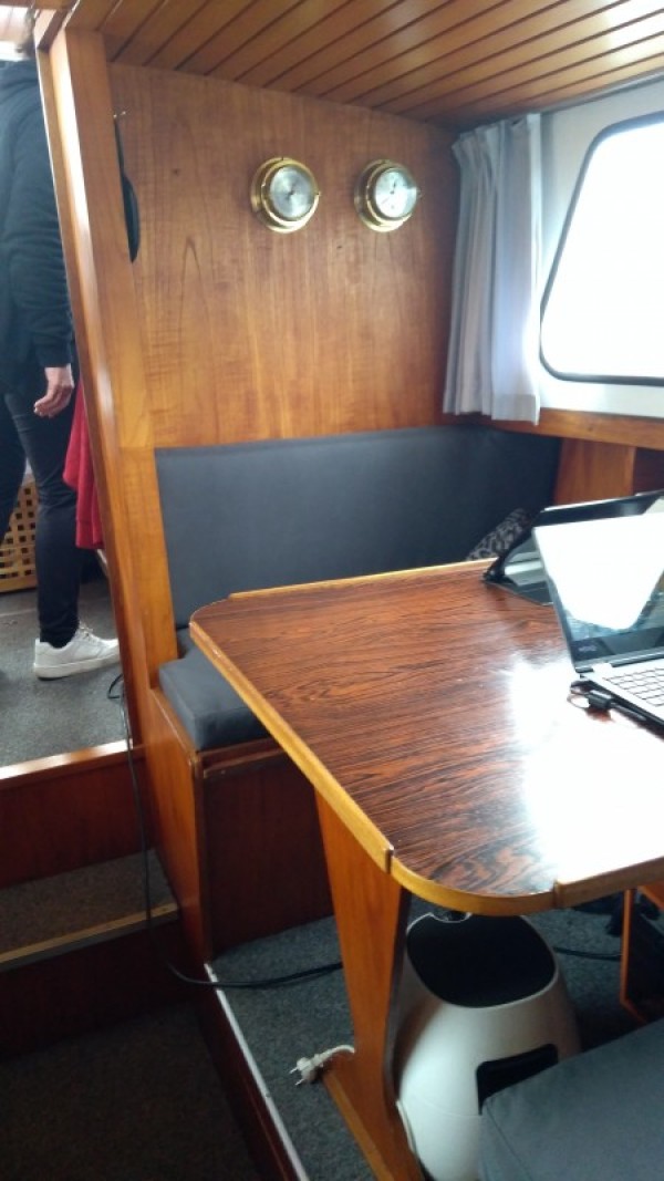 Caravan zitkussen met een bijzondere vorm